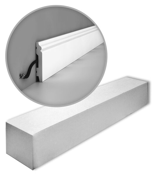 Modanature per pavimenti Orac Decor AXXENT SX165-box 1 cartone con 16 modanature decorative 32 m