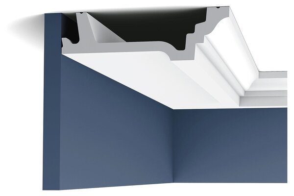 Orac Decor C305 Luxxus modanatura d'angolo in stucco profilo decorativo soffitto-parete profilo decorativo cornice in stucco modanatura decorativa | 2 metri