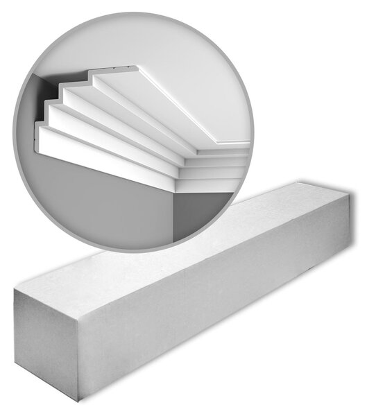 Cornici Orac Decor MODERN C393-box 1 cartone con 7 strisce decorative 14 m