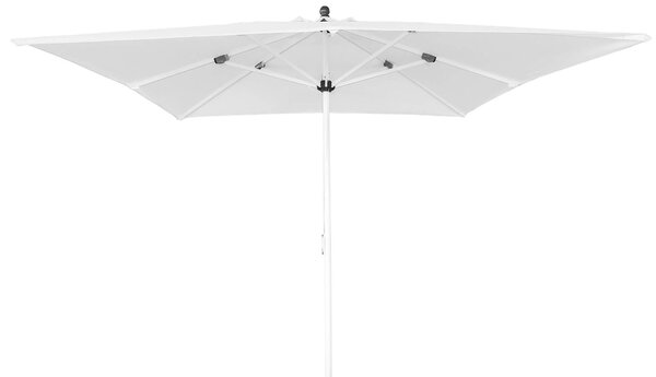 Ombrellone da Giardino 3x3 m Palo Ø48 mm in Alluminio e Poliestere Bianco