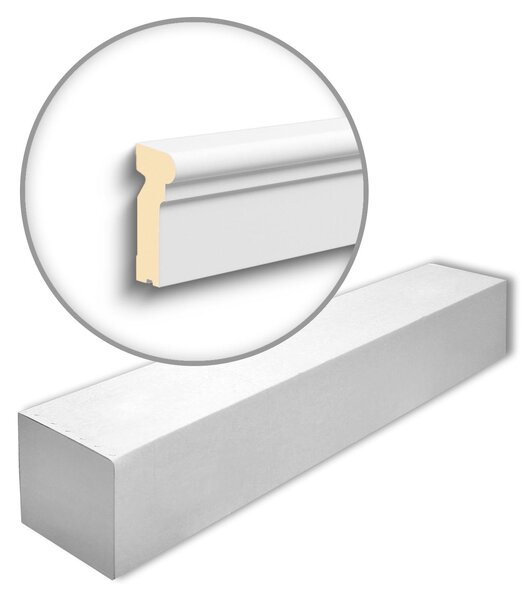 NMC FA13-box DOMOSTYL Noel Marquet 1 cartone con 10 strisce decorative Parapetto Profilo di facciata stile classico grigio | 20 m