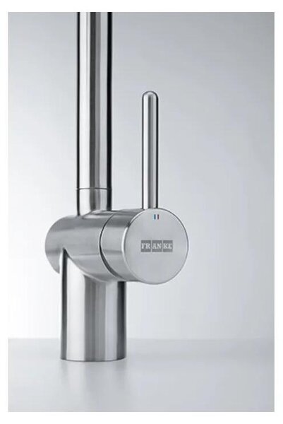 Franke Leda Neo Miscelatore Monocomando Inox Canna Girevole Doccetta Estraibile 385 Mm