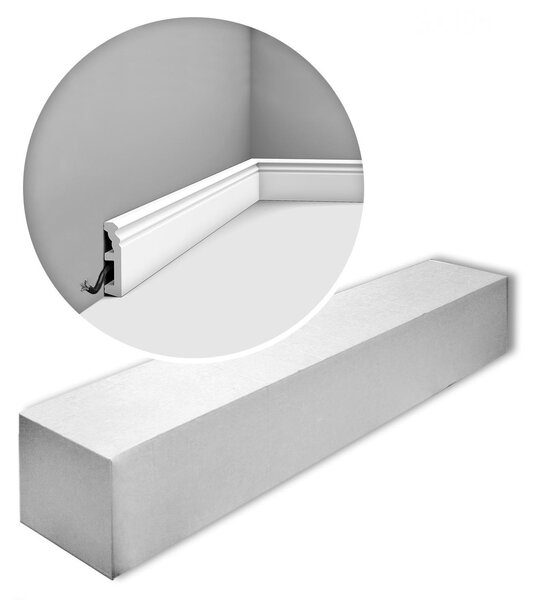 Modanature per pavimenti Orac Decor LUXXUS SX195-box 1 cartone con 22 modanature decorative 44 m