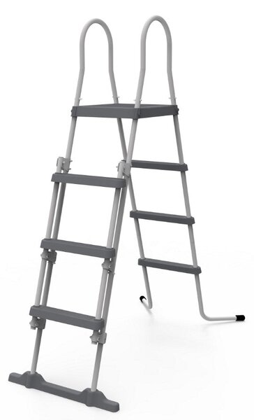Scaletta per Piscina 122cm Jilong C-Disposiitivo Sicurezza Grigia