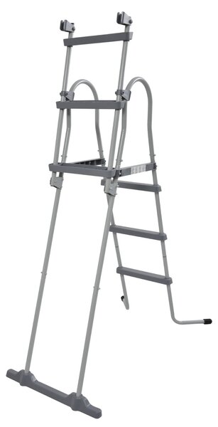 Scaletta per Piscina 109cm Jilong C-Disposiitivo Sicurezza Grigia