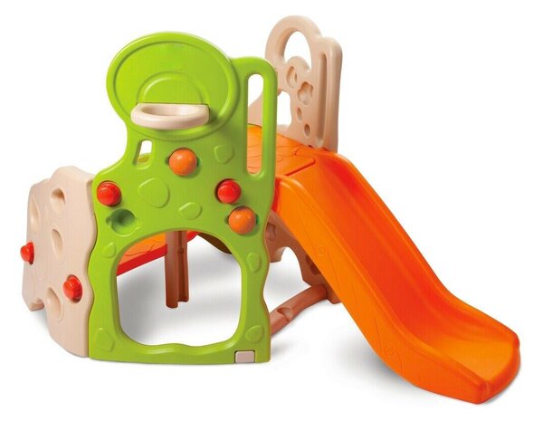 Scivolo per Bambini 140x91x82 cm in Plastica Play Center LIL Adventurers