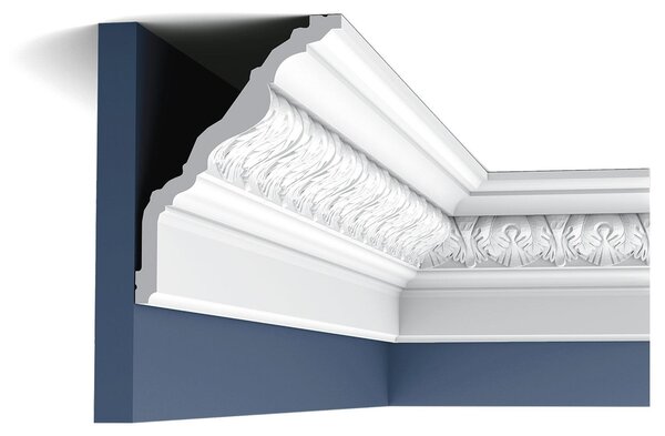 Orac Decor C219 Luxxus Modanatura ad angolo Modanatura a soffitto Modanatura a stucco Modanatura decorativa Modanatura a muro Classica | 2 metri