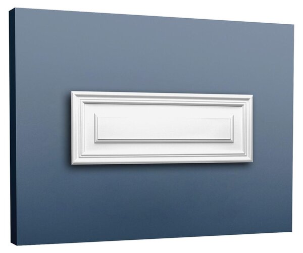 Orac Decor D504 Luxxus Pannello per porte di alta qualità Pannello da parete appiattito Elemento decorativo Rivestimento Pannello in plastica Bianco