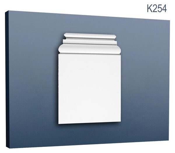 Orac Decor K254 Luxxus Pilastro in stucco Elemento decorativo in stucco realizzato in materiale espanso rigido leggero e stabile Bianco | 53 Cm