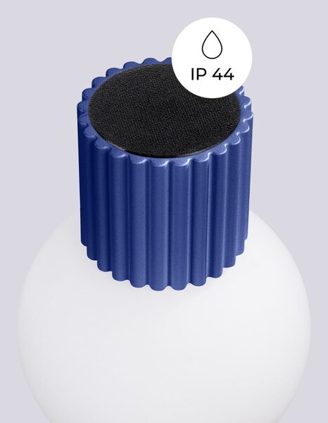 Lampada da parete blu scuro in metallo ø 12 cm Orbital – Sollux