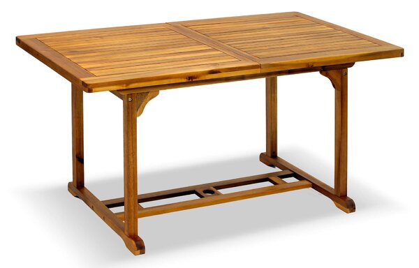 Tavolo Allungabile da Giardino 150/200x100x74 cm in Legno
