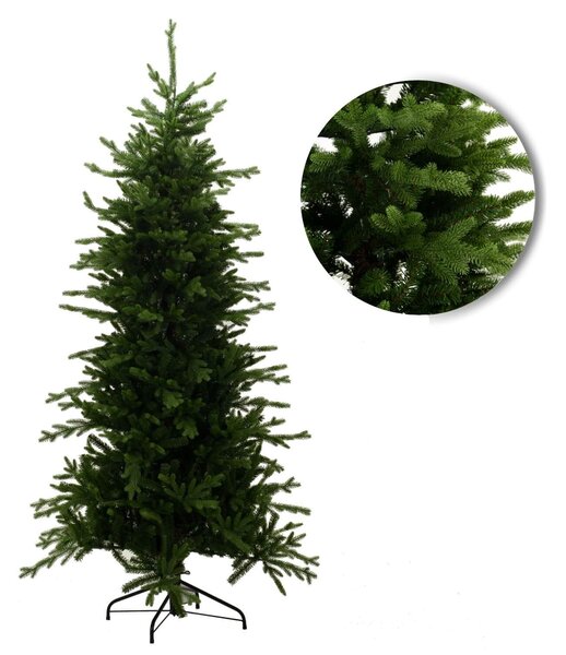 Albero di Natale Artificiale Monte Rosa Verde H120 cm