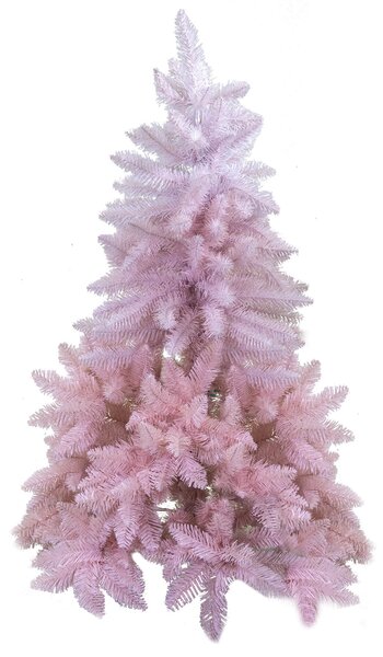 Albero di Natale Artificiale Maiella Rosa Altezza 120 cm