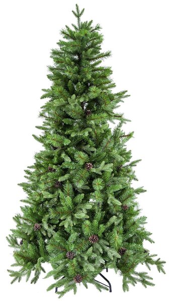 Albero di Natale Artificiale Con Pigne Sinai Verde Ø107xH180 cm