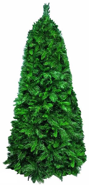 Albero di Natale Artificiale Pino Sweden Slim Verde Altezza 180 cm