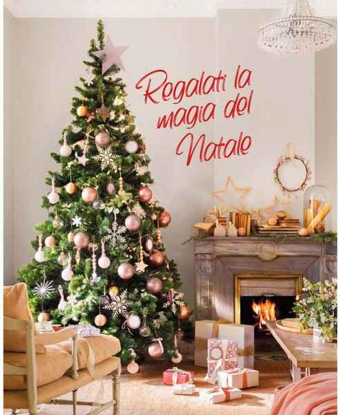 Albero di Natale Artificiale Verde Altezza 180 cm