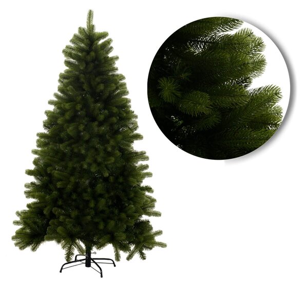 Albero di Natale Artificiale Monte Cimone Verde H180 cm