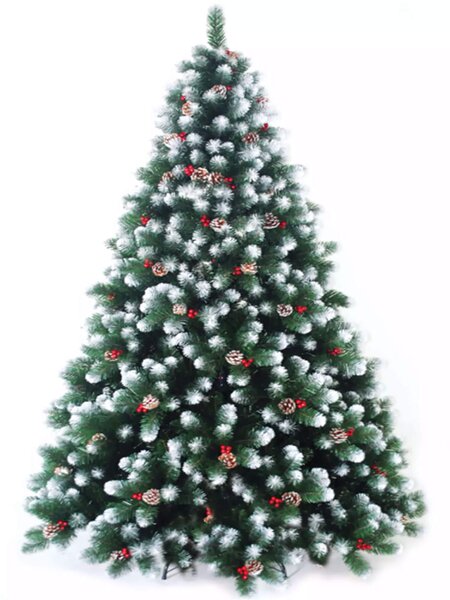 Albero di Natale Artificiale Innevato Natalino Lux Altezza 150 cm