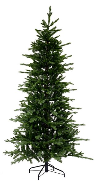 Albero di Natale Artificiale Slim con 967 Rami ø97xH150cm Monte Rosa Verde