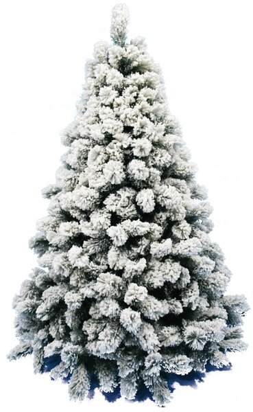 Albero di Natale Innevato 590 Rami Ø132xH180cm Monte Bianco