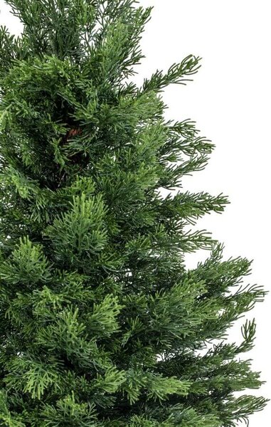Mini Albero di Natale Artificiale Bisalta Verde Altezza 60 cm