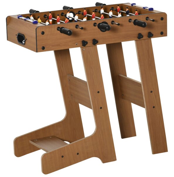 Calcio Balilla Pieghevole 69x37x70 cm in MDF Color Legno