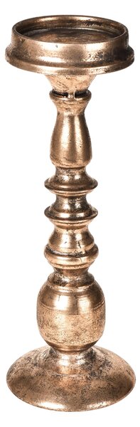 Candeliere in Metallo Altezza 31 cm Oro