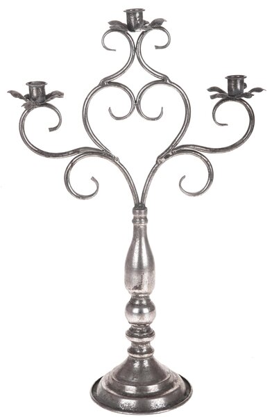 Candeliere Composto da 3 Bracci Altezza 59,5 cm