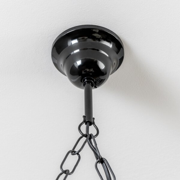 Brilagi - Lampadario a sospensione con catena QUEEN 4xE14/40W/230V faggio/noce