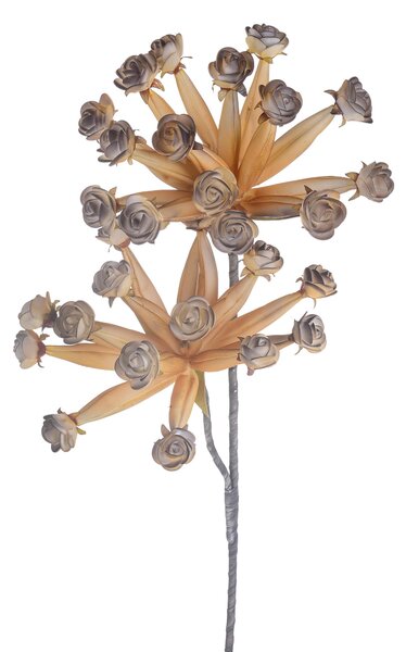 Set 3 Giant Caplume Composto da 2 Fiori Artificiali Altezza 90 cm