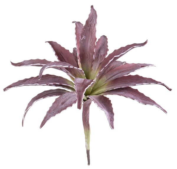 Set 2 Dracena Pianta Artificiale Foam Altezza 65 cm Marrone