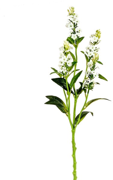 Set 6 Rami Artificiali di Bidens Composto da 5 Fiori Altezza 62 cm Bianco