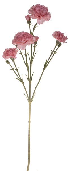 Set 6 Fiori Artificiali di Garofanello Altezza 62 cm Rosa
