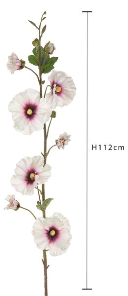 Set 2 Ramo Artificiale di Malva Altezza 112 cm