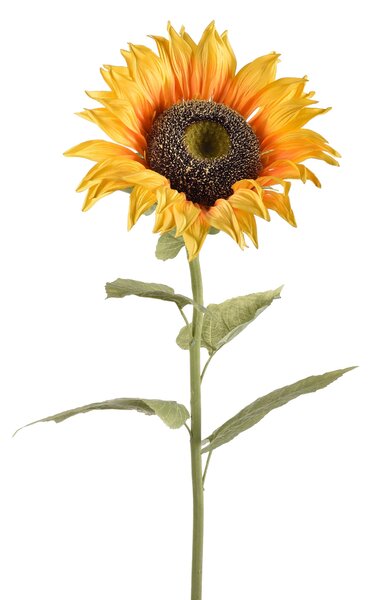 Set 2 Girasole Artificiale Altezza 123 cm Giallo