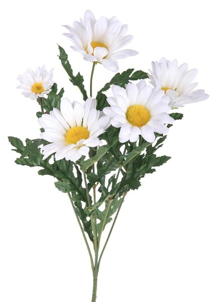 Set 6 Margherite Artificiali Altezza 66 cm