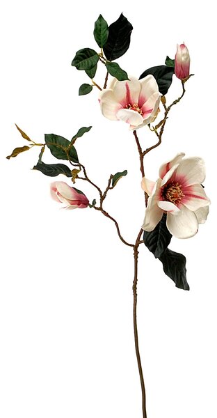 Set 2 Magnolia Giapponese Artificiale Altezza 88 cm