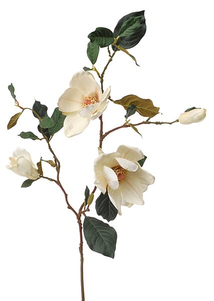Set 2 Magnolia Giapponese Artificiale Altezza 88 cm
