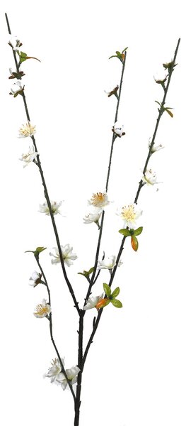 Set 8 Pesco Artificiale con 4 Diramazioni Altezza 85 cm
