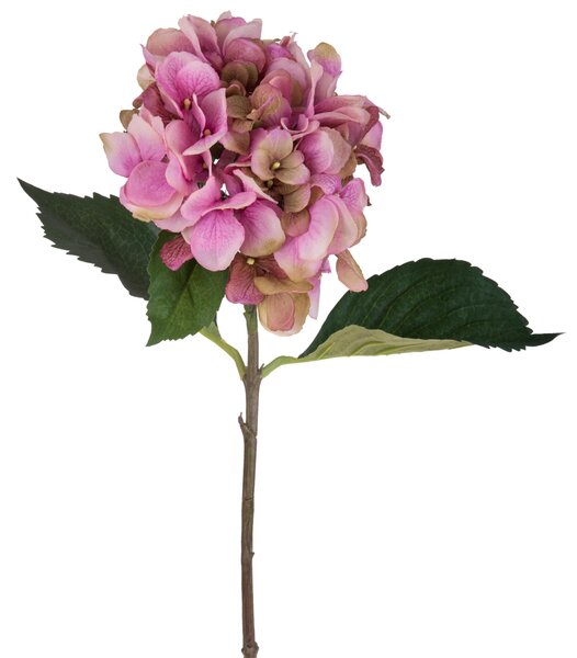 Set 2 Ortensia Artificiale Altezza 71 cm Rosa