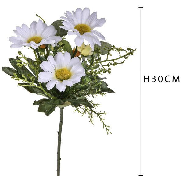 Set 24 Pick Margherita Artificiale Altezza 30 cm