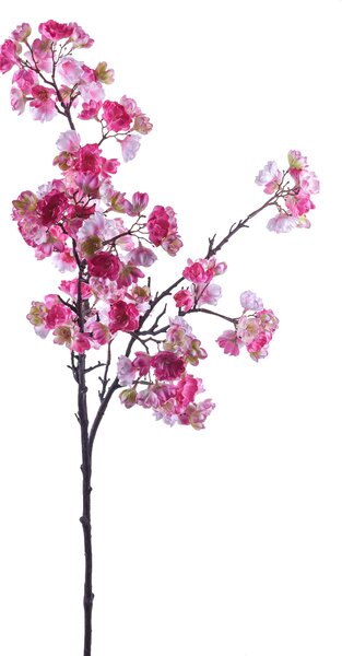 Pesco Ramificato Artificiale Altezza 107 cm Rosa