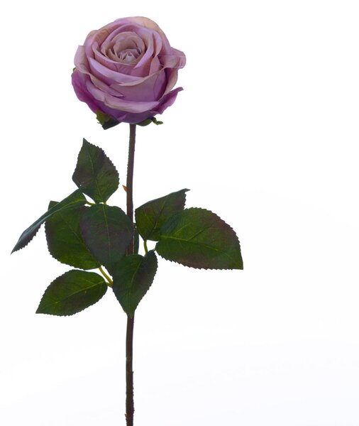 Set 6 Rose Artificiali Romantica Altezza 64 cm