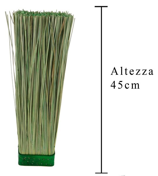 Set 3 Fascio Quadrato di Erba Artificiale Altezza 45 cm