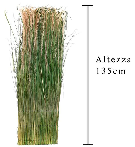 Parete di Erba Artificiale Altezza 100 cm Verde