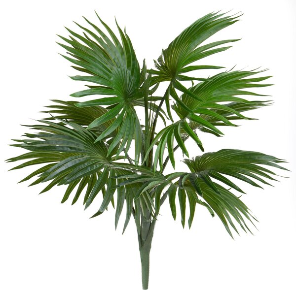 Chamarons Artificiale con 10 Foglie Altezza 61 cm Verde