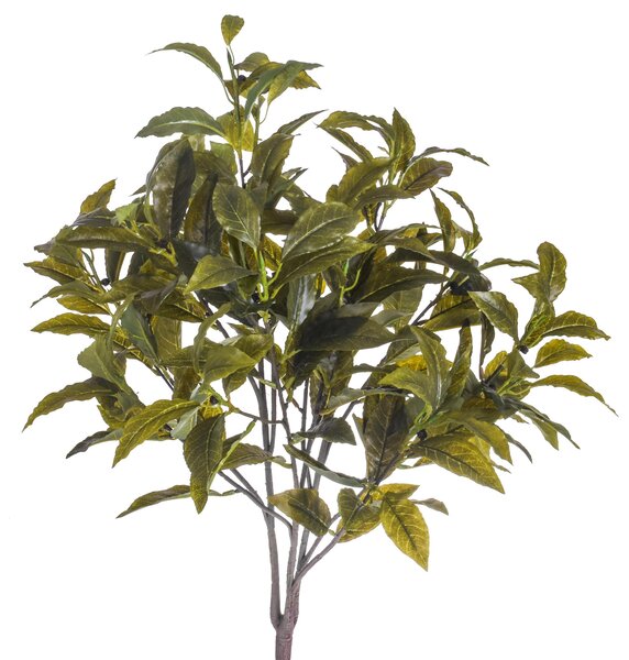 Pianta Artificiale di Alloro con 207 Foglie Altezza 68 cm Verde