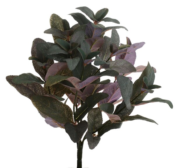 Set 3 Salvia Artificiale a 6 Diramazioni Altezza 38 cm Verde