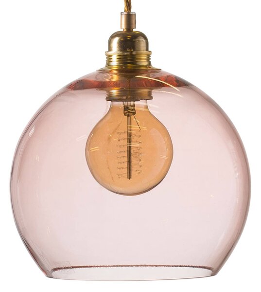 EBB & FLOW Rowan sospensione rosè-oro Ø 22cm