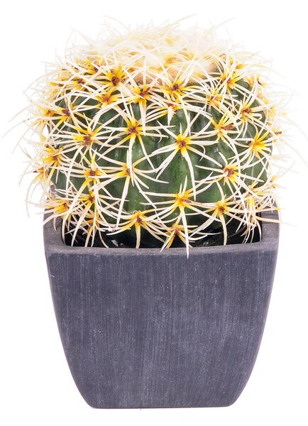 Pianta di Cactus Artificiale con Vaso
